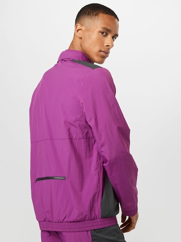 OAKLEY Sportovní bunda – fialová