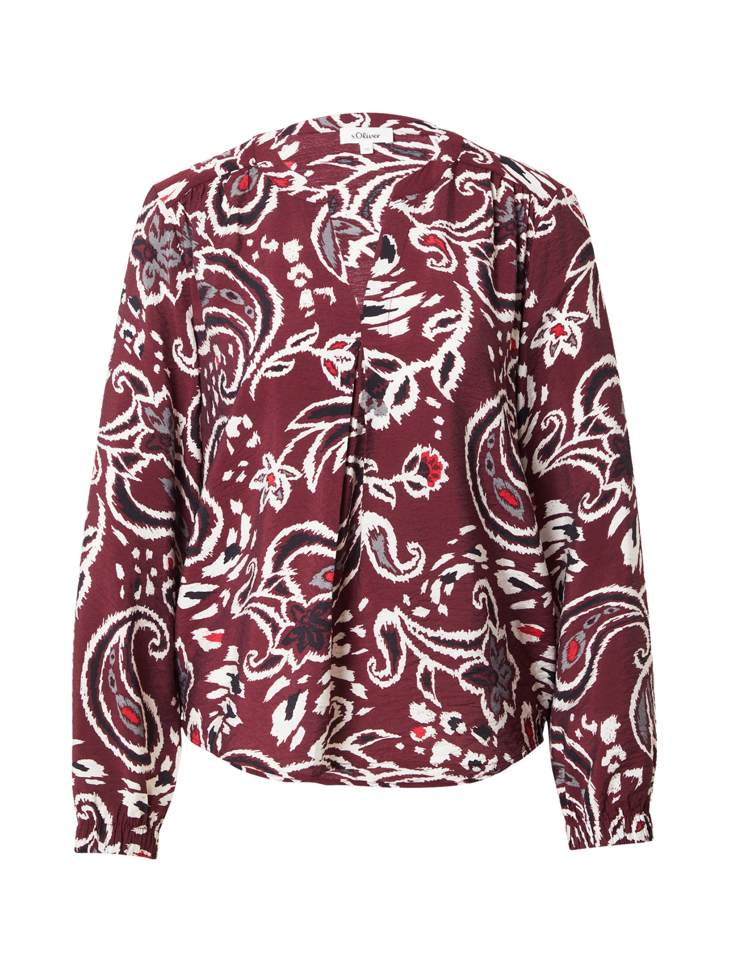 s.Oliver Blus i röd: framsida