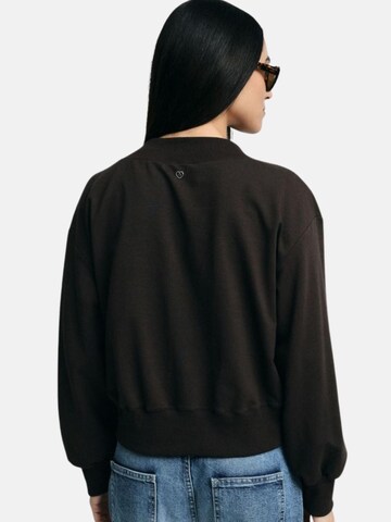 PLEASE Sweater 'PLEASE FELPA FELPA' in Brown