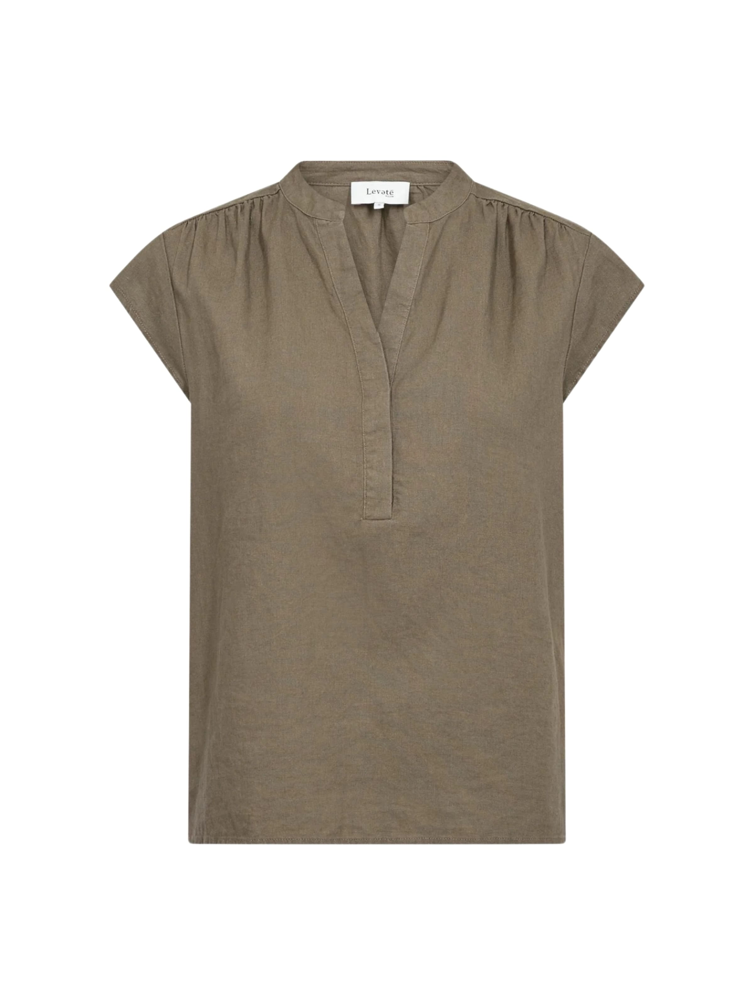 Levete Room Bluse 'Naja 19' i grøn: forside