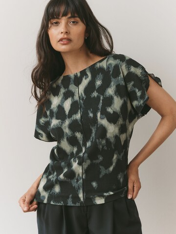 Next Blouse in Groen: voorkant