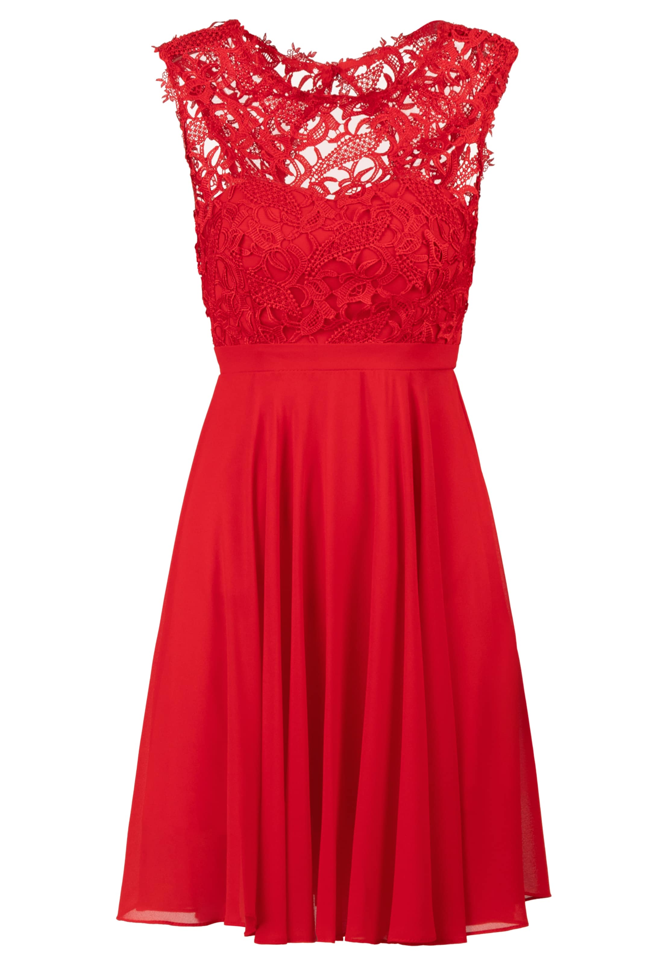 Kraimod - Vestido de gala en rojo: frente