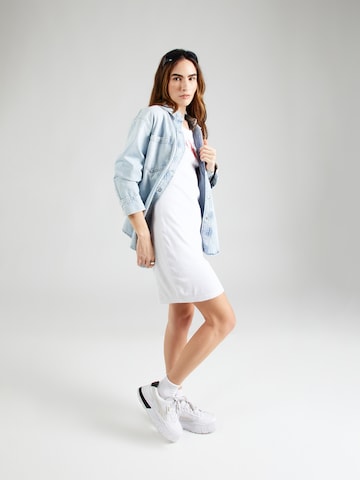 Calvin Klein Jeans Sommerkjole i hvit
