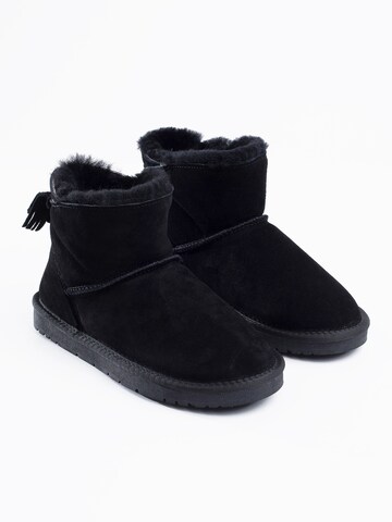 Gooce Škornji za v sneg 'Baia' | črna barva