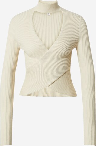 EDITED Sweater ' Ramina' in Beige: front