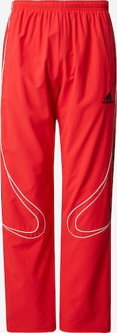 ADIDAS PERFORMANCE Regular Urheiluhousut 'TEAMGEIST' värissä punainen: etupuoli