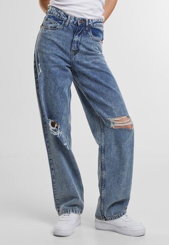 Urban Classics Wide leg Jeans in Blue