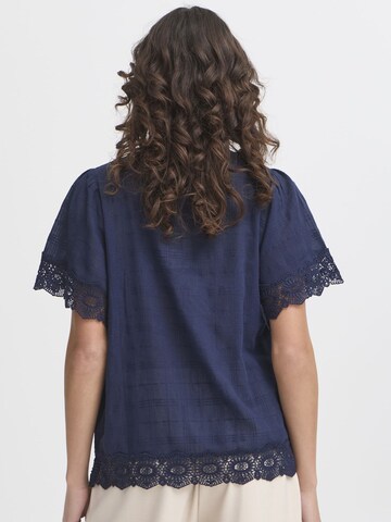 Camicia da donna ' LANA' di Fransa in blu