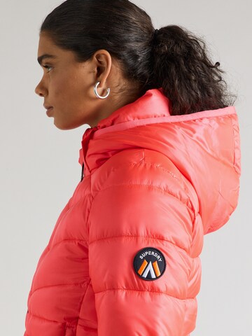 Superdry Kurtka zimowa 'Fuji' w kolorze czerwony
