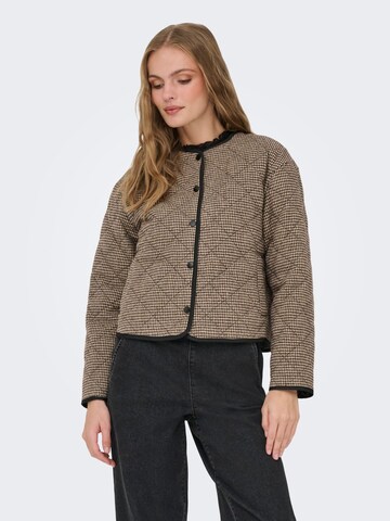 Jaqueline de Yong Tussenjas 'Emery' in Bruin: voorkant