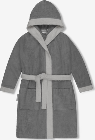 normani Bathrobe 'Elounda' in Grey: front