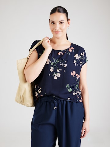 Vero Moda Curve Pusero 'VMNEW HALLIE' värissä sininen: etupuoli