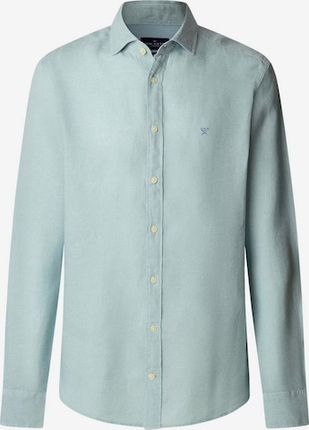 Chemise 'Ess' Hackett London en vert : devant