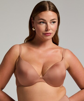 Hunkemöller Push-up BH in Bruin: voorkant