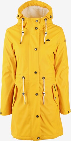 Schmuddelwedda Функционално палто в жълто: отпред