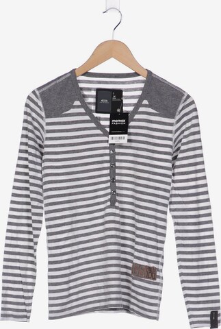 G-Star RAW Langarmshirt S in Grau: predná strana