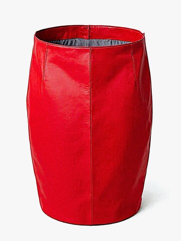 Be  Noble Skirt in Red: front