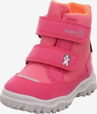 Sniego batai 'HUSKY1' iš SUPERFIT, spalva – sidabro pilka / tamsiai oranžinė / rožinė, Prekių apžvalga