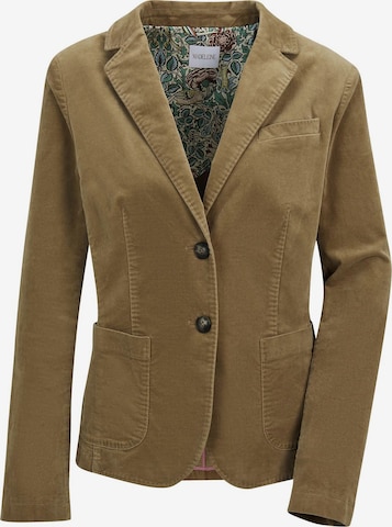 Blazer MADELEINE en beige : devant