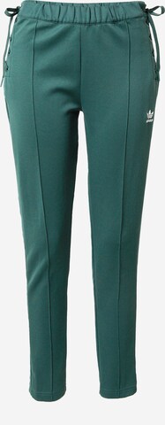 Slimfit Pantaloni 'Always Original Laced ' di ADIDAS ORIGINALS in verde: frontale