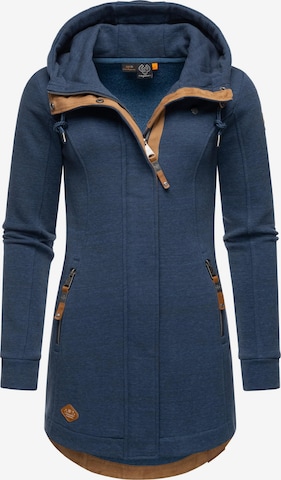 Ragwear Sweatjacke 'Letty' in Blau: predná strana