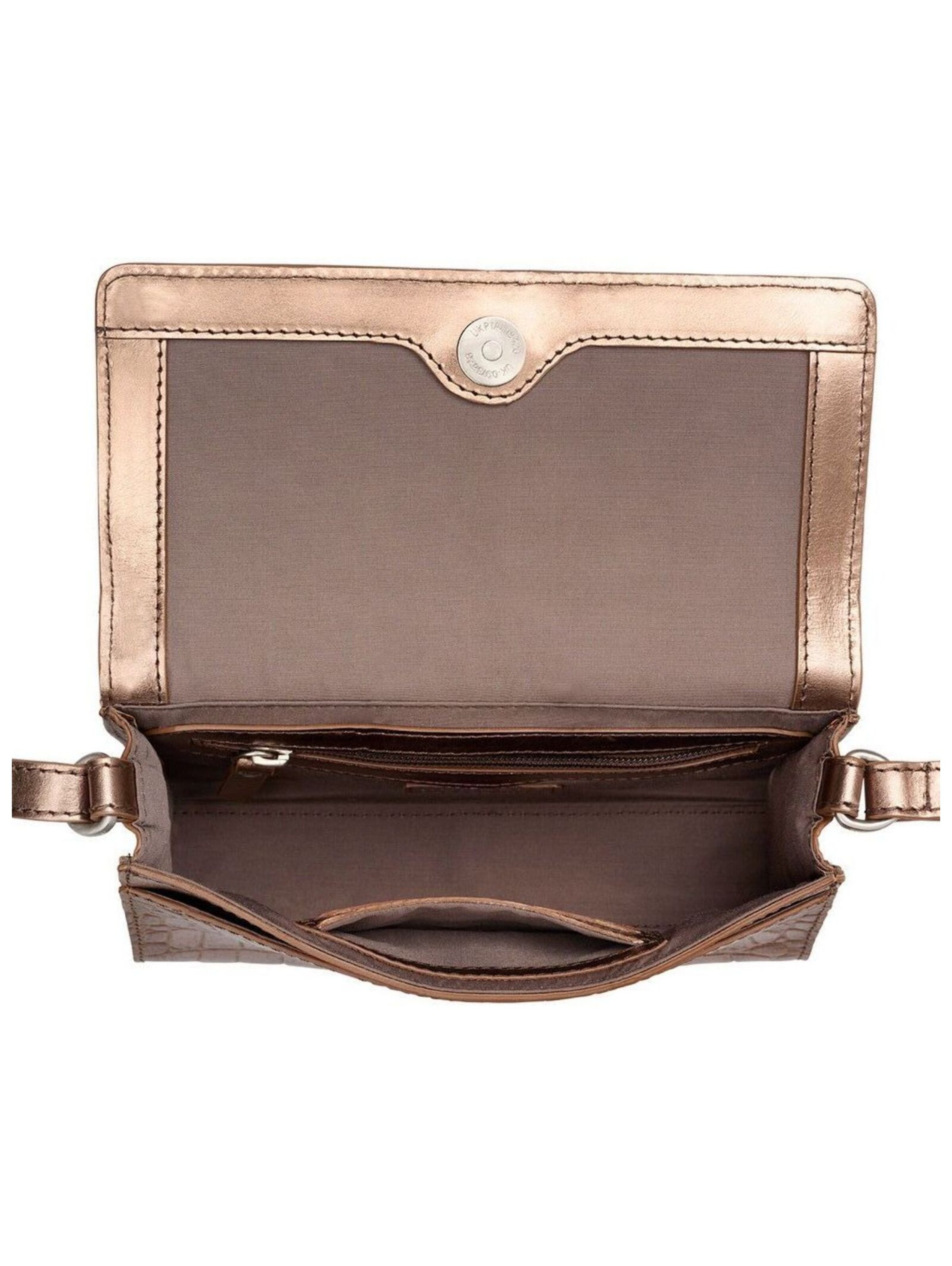 Borsa a tracolla di Burkely in bronzo