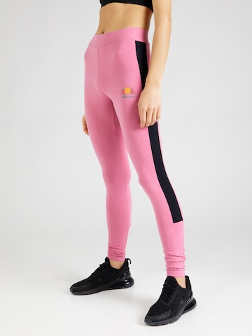 ELLESSE Skinny Športne hlače 'Irla' | roza barva: sprednja stran