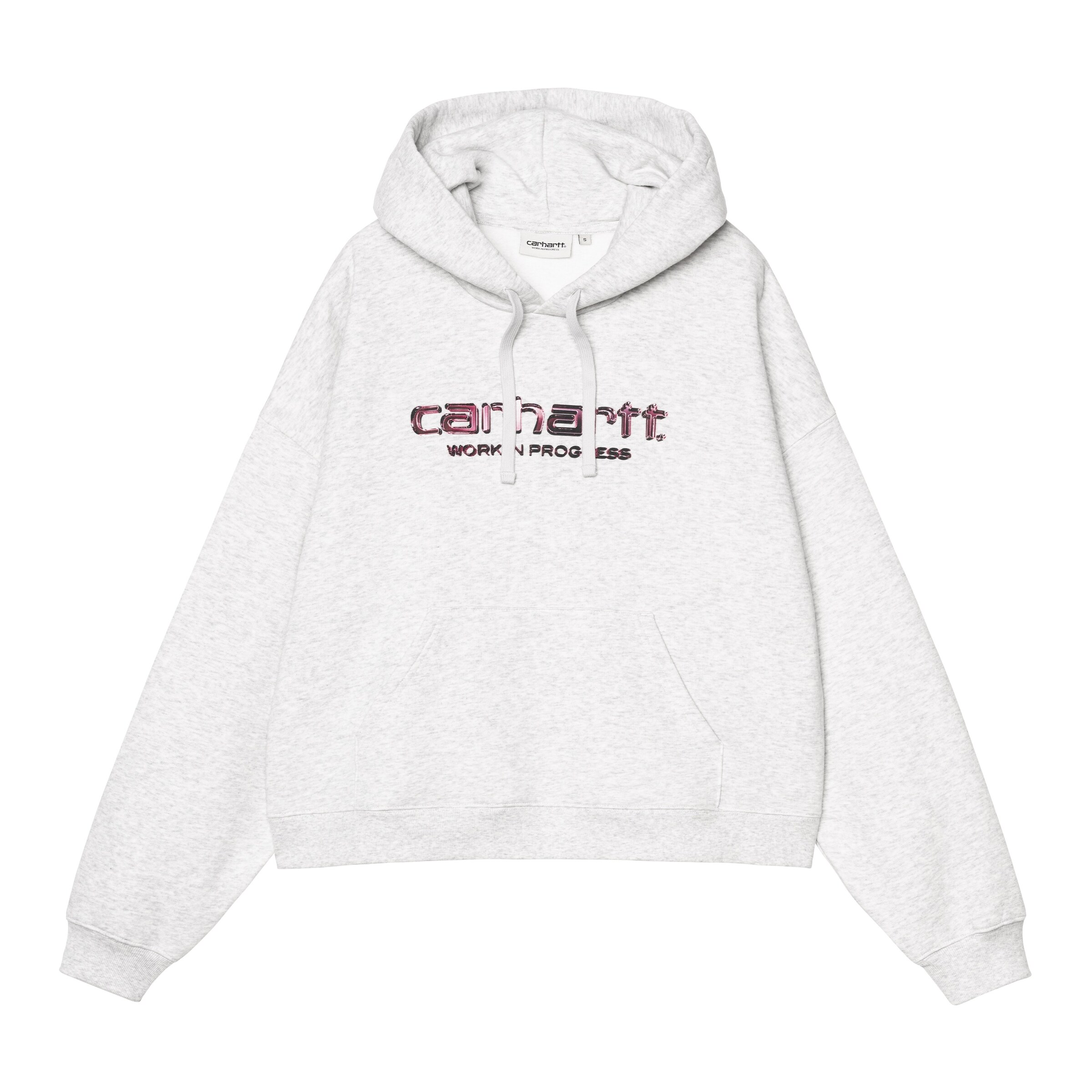 Carhartt WIP Sweatshirt 'Solar Chrome' in Grey: front