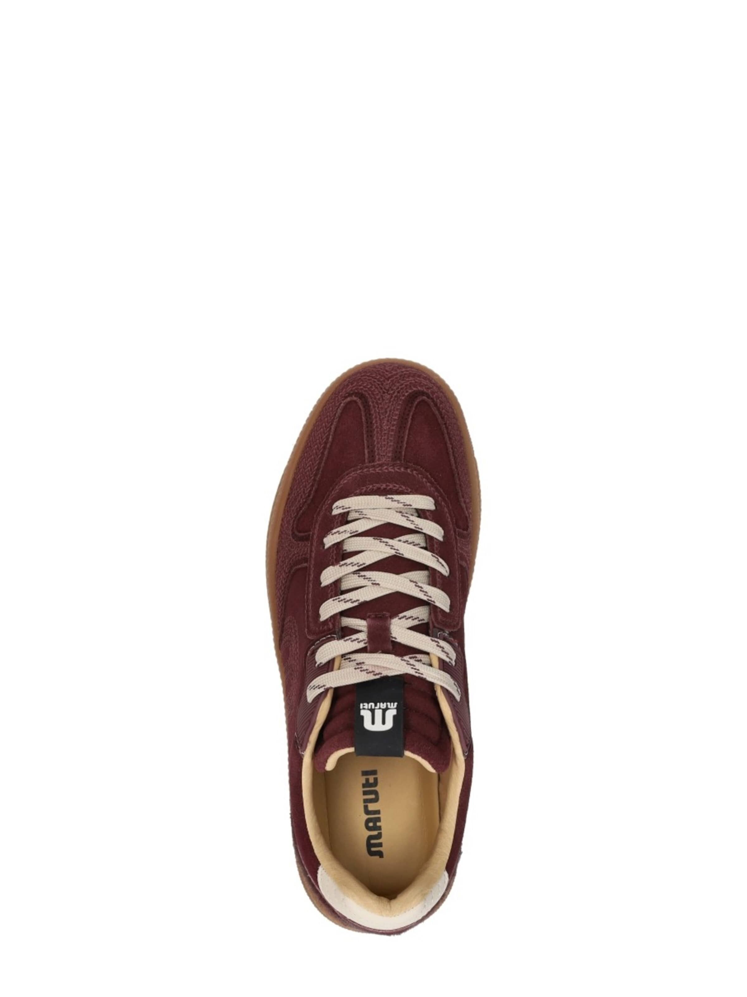 Baskets basses 'Yale Emboidery' MARUTI en rouge