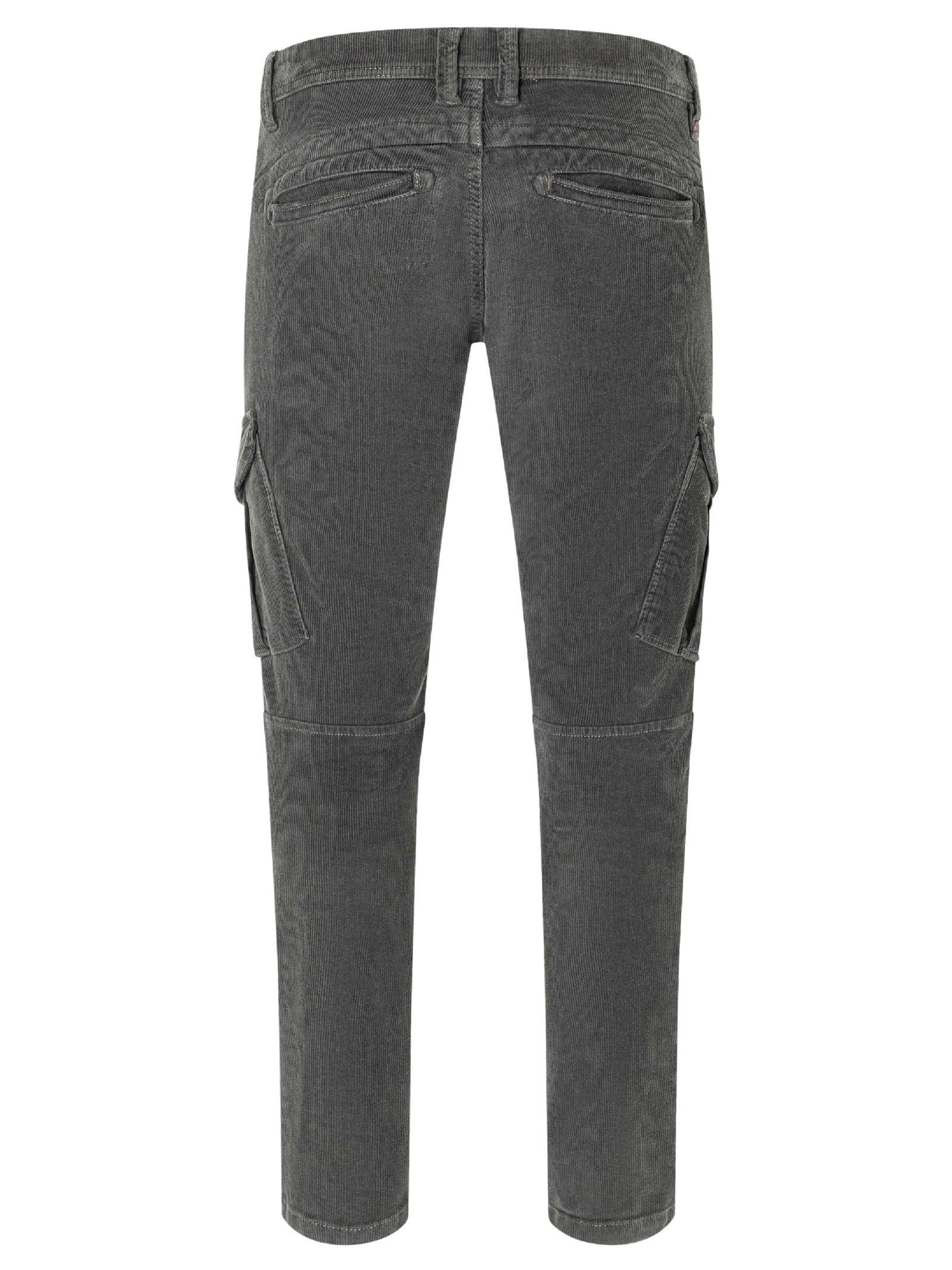 TIMEZONE Regular Cargo Pants 'Niklas' in Grey