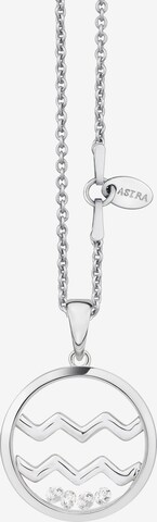 Astra Ketting 'ASTRA AQUARIUS' in Zilver: voorkant