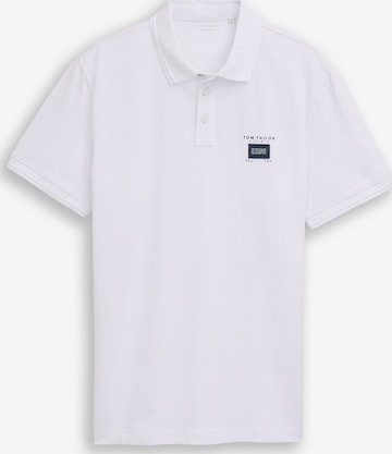 TOM TAILOR Majica | bela barva: sprednja stran