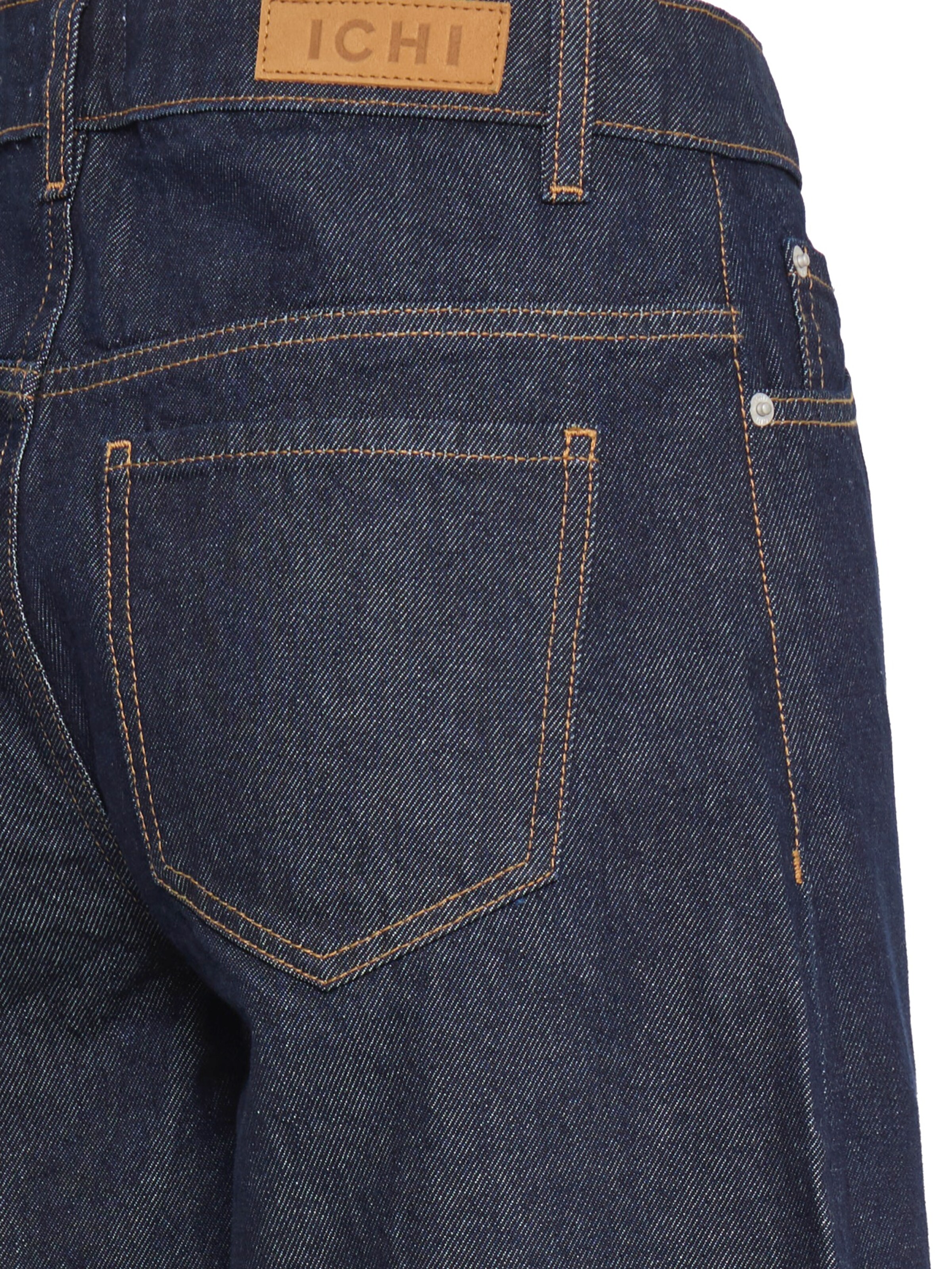 ICHI Zvonové kalhoty Džíny 'IHKIRSTEN' – modrá