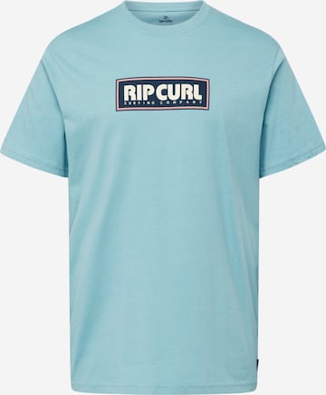 Tricou funcțional de la RIP CURL pe albastru: față