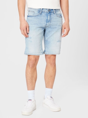 BLEND Regular Shorts in Blau: predná strana