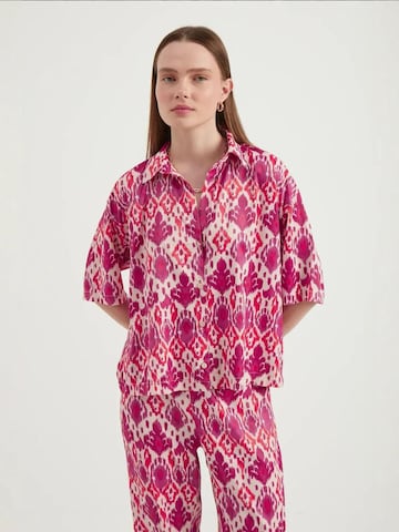 Hiccup Blouse in Pink: front