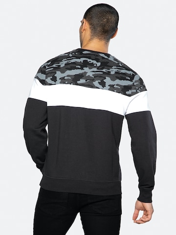 Threadbare Sweatshirt 'Rick' in Zwart