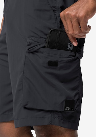 Regular Pantaloni outdoor 'KALAHARI' de la JACK WOLFSKIN pe albastru