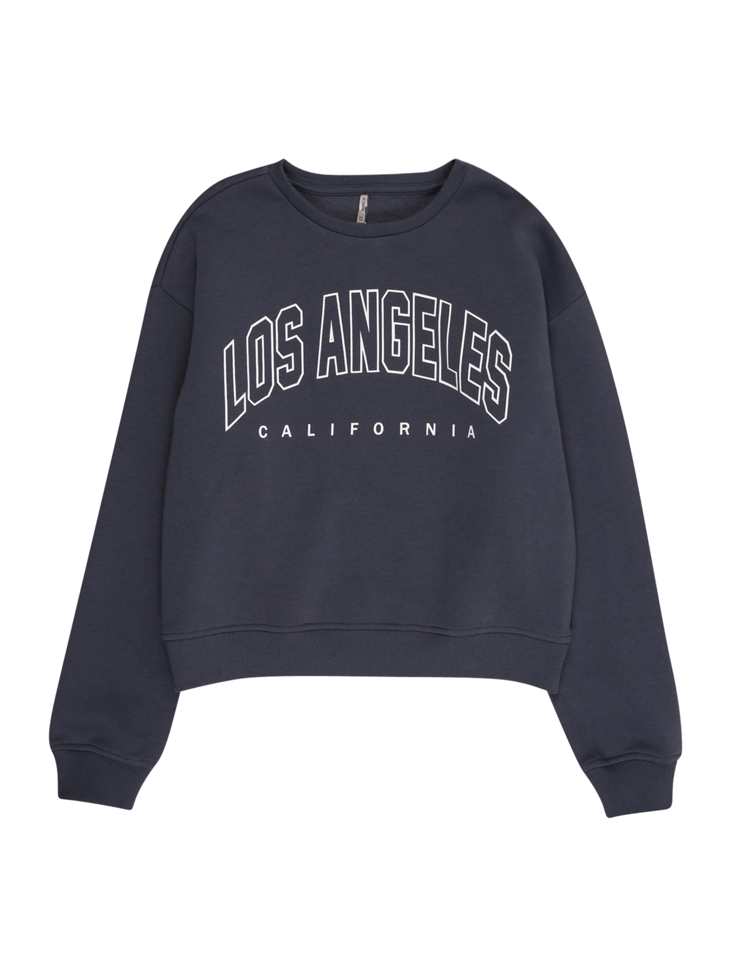 ONLY GIRLS Sweatshirt i blå: forside