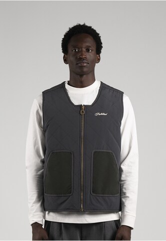 Gilet 'Carving' Prohibited en bleu : devant