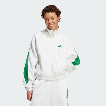 Vestes d’entraînement 'Stadium' ADIDAS SPORTSWEAR en blanc : devant