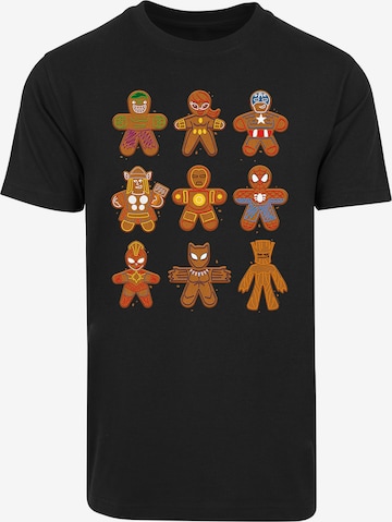 T-Shirt 'Avengers' F4NT4STIC en noir : devant