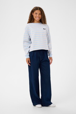 SAINT TROPEZ Sweatshirt 'SZOsiria' in Wit