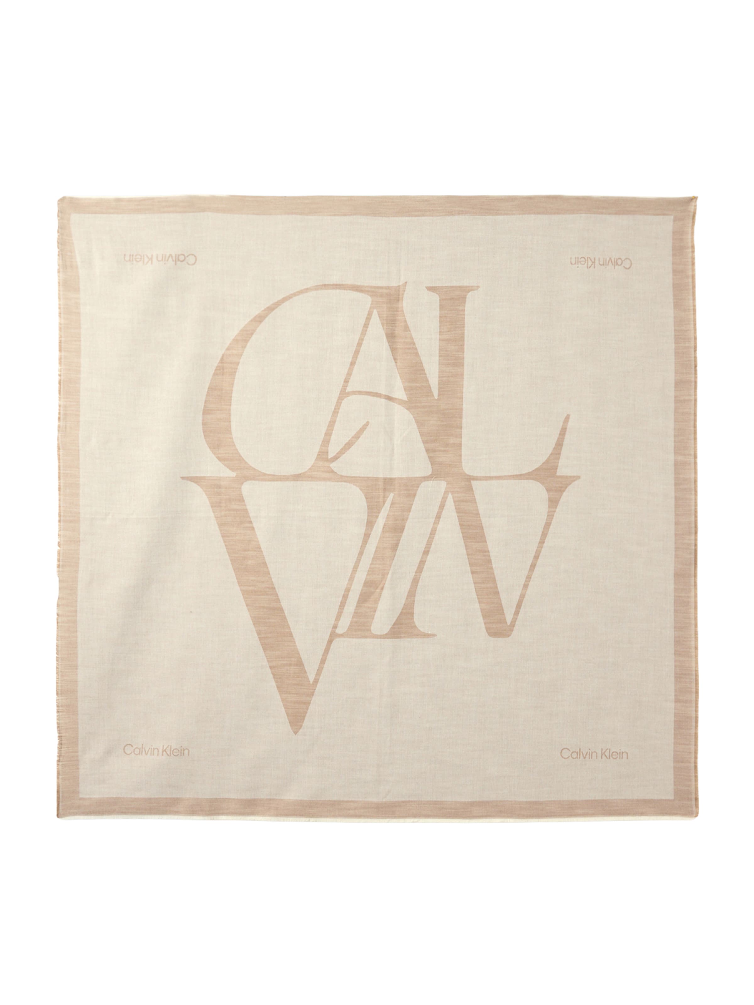Calvin Klein Кърпи в кафяво: отпред