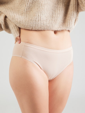 Slip 'GO' di SLOGGI in beige: frontale