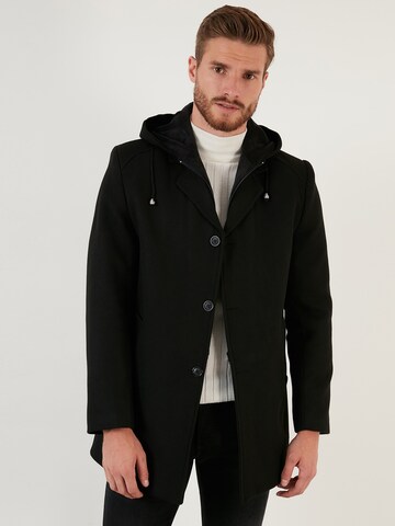 Buratti Winter Coat in Black