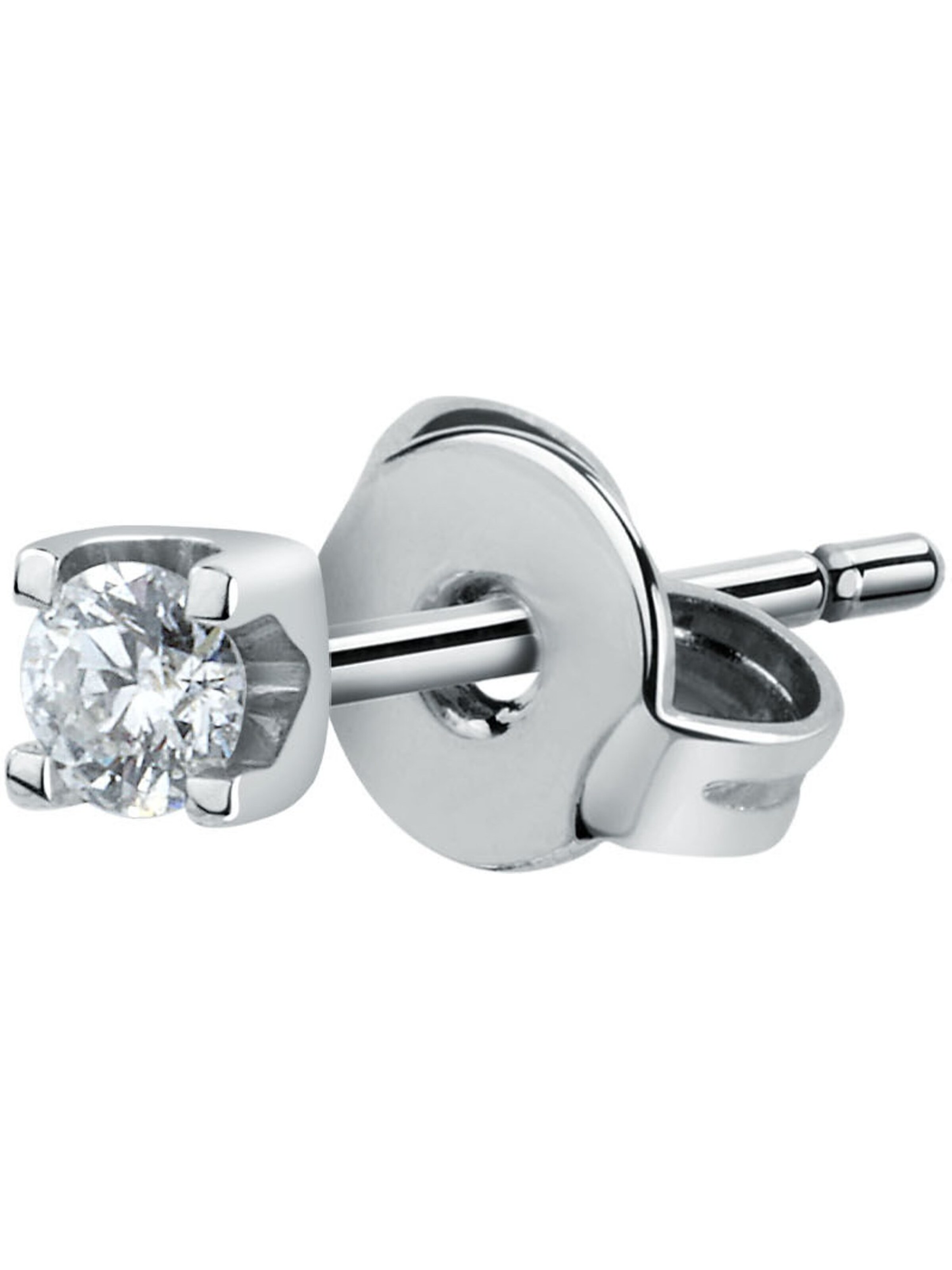 CHRIST Earrings in Silver: front