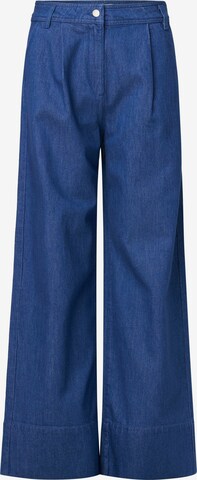 Salsa Jeans Loosefit Bandplooi jeans in Blauw: voorkant