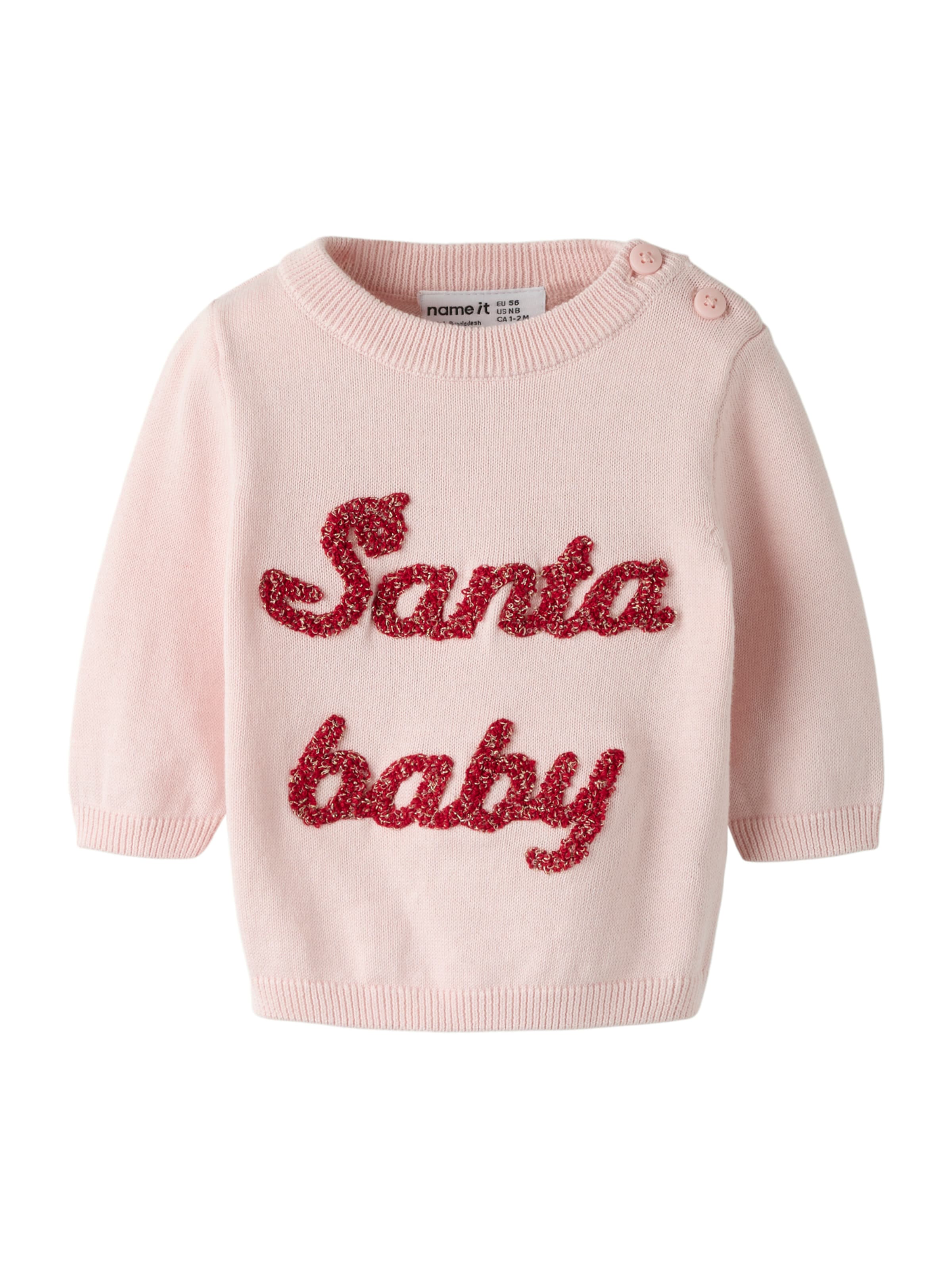 NAME IT Sweater 'NBFRisse' in Pink: front