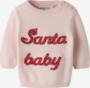 NAME IT Sweater 'NBFRisse' in Pink: front